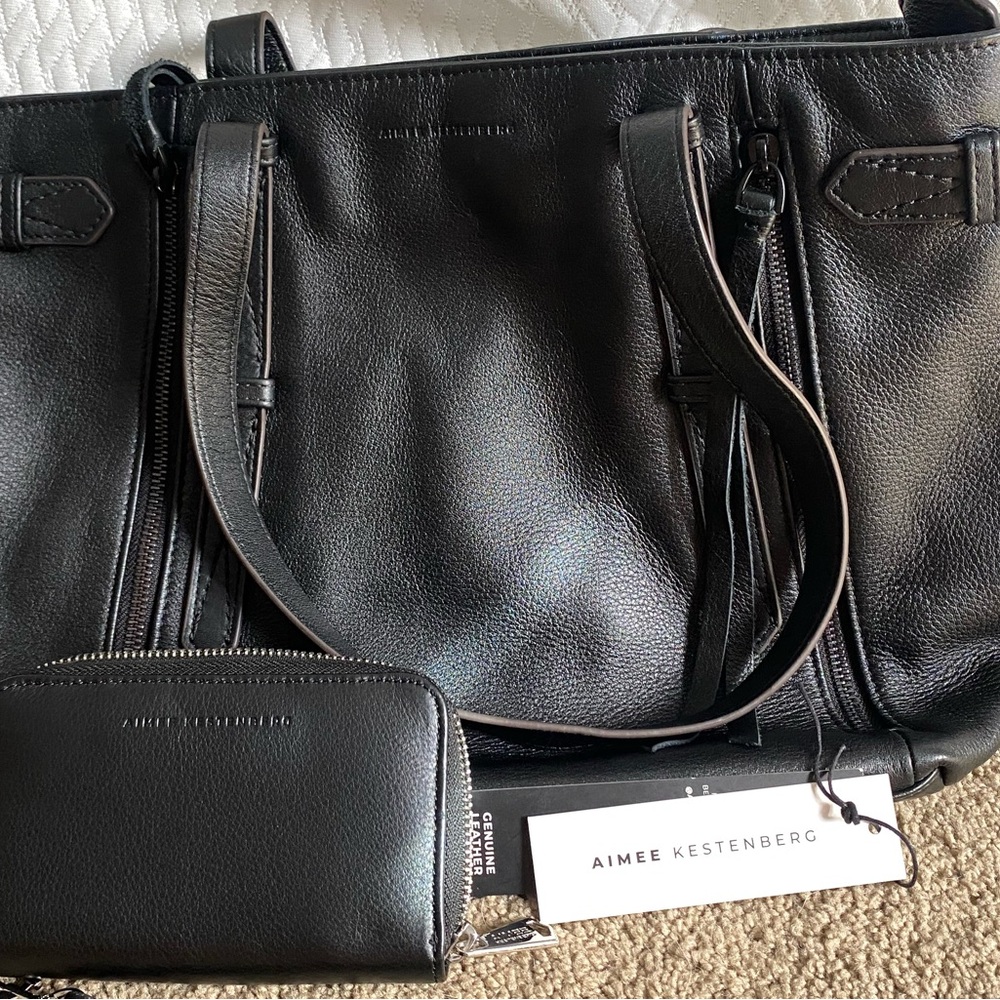 Aimee Kestenberg City Slicker Tote and wallet